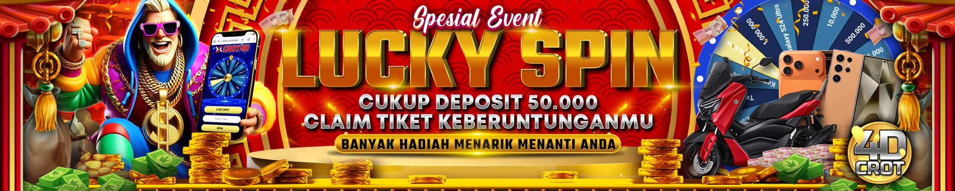 EVENT LUCKY SPIN CROT4D